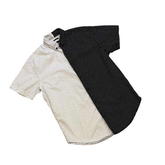 Drill Clothing Slim Fit Short Sleeve Button Down Cotton Shirt, Sz M - Picture 3 of 10